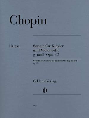 Chopin, F: Sonata for Violoncello and Piano G minor op. 65