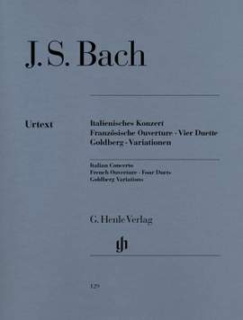 Bach, J S: Italienisches Konzert, Französische Ouverture, Vier Duette, Goldberg-Variationen