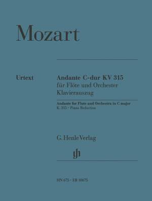 Wolfgang Amadeus Mozart: Andante for Flute and Orchestra C major KV 315