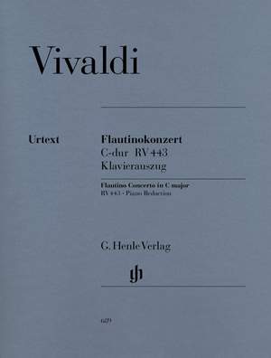 Vivaldi: Concerto for Flautino (Recorder/Flute) and Orchestra C major op. 44/11 RV 443