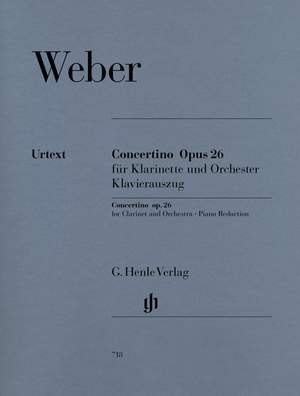 Weber,&#x20;C&#x20;M&#x20;v&#x3A;&#x20;Concertino&#x20;for&#x20;Clarinet&#x20;and&#x20;Orchestra&#x20;op.&#x20;26
