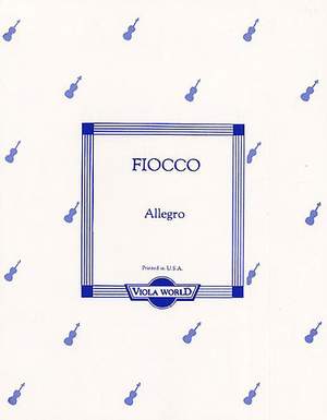 Joseph-Hector Fiocco: Allegro