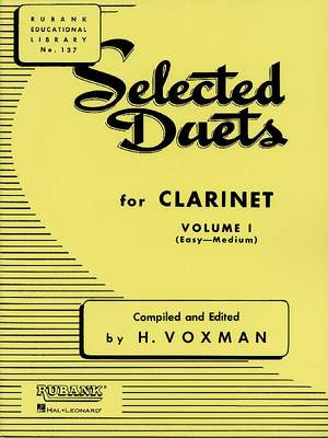 Selected Duets Volume 1 Clarinet