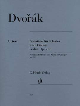 Dvořák, A: Sonatina for Piano and Violin G major op. 100