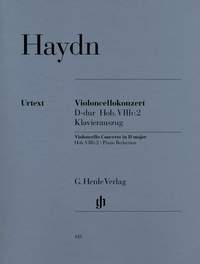 Haydn, J: Concerto for Violoncello and Orchestra D major Hob. VIIb:2