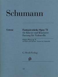 Schumann, R: Fantasy Pieces for Piano and Clarinet (Version for Cello) op. 73