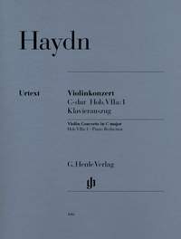 Haydn, J: Concerto for Violin and Orchestra C major Hob. VIIa:1