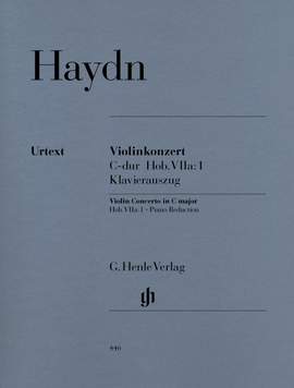 Haydn, J: Konzert für Violine und Orchester C-Dur C major Hob. VIIa:1