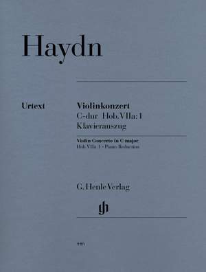 Haydn, J: Concerto for Violin and Orchestra C major Hob. VIIa:1