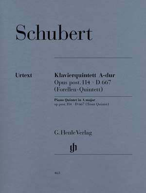 Schubert: Quintet A major [Trout Quintet] op. post. 114 D 667