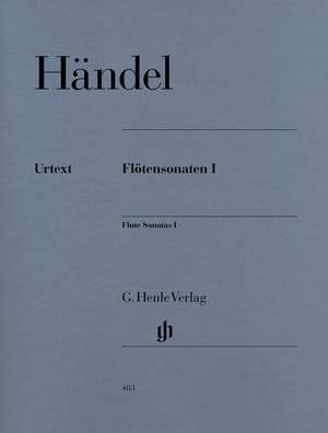 Handel, G F: Flute Sonatas Vol. 1