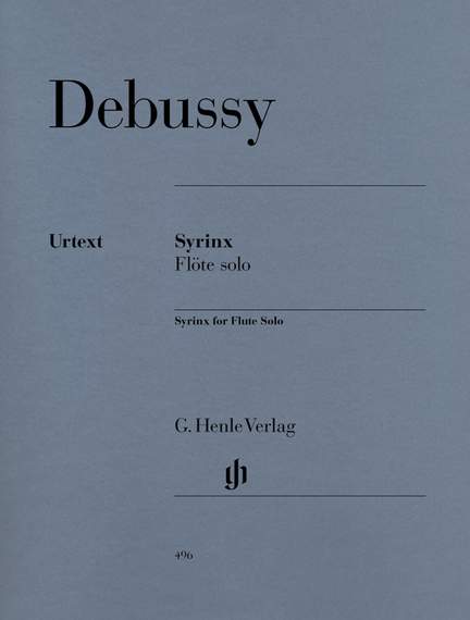Debussy, C: Syrinx [La flûte de Pan] (for Flute solo)
