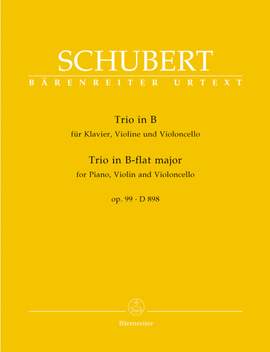 Schubert, F: Piano Trio in B-flat, Op.99 (D.898) (Urtext)