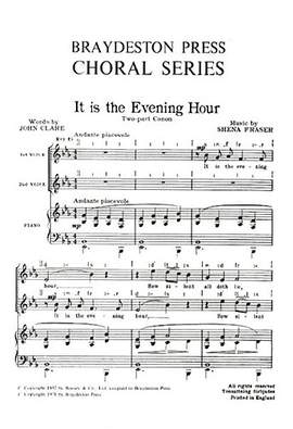 Shena Fraser: It Is The Evening Hour