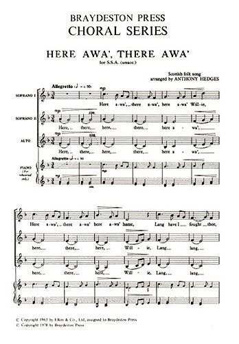 A. Hedges: Here Awa', There Awa'