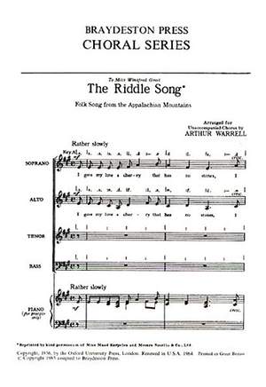 The Riddle Song