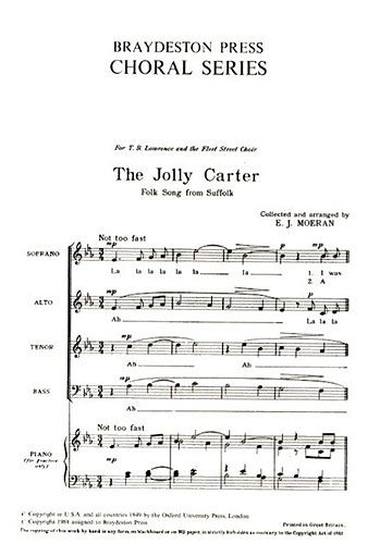 Moeran: The Jolly Carter