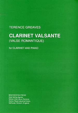 Terence Greaves: Clarinet Valsante