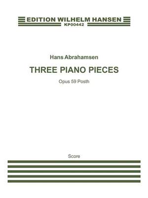 Carl Nielsen: Three Piano Pieces Op.59 Posth.
