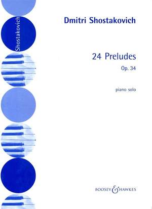 Shostakovich: 24 Preludes, Op. 34 Product Image