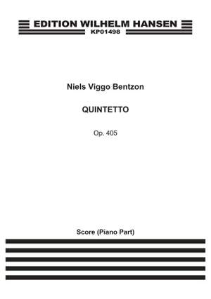 Niels Viggo Bentzon: Quintetto Op.405 4flt/Pf Sc
