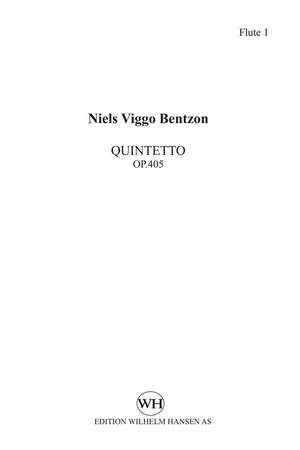 Niels Viggo Bentzon: Quintetto Op.405 Flt Part