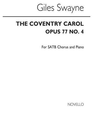Giles Swayne: Coventry Carol Op.77 No.4