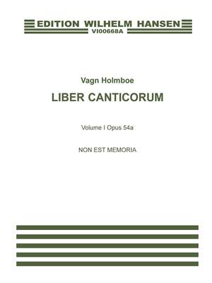 Vagn Holmboe: Non Est Memoria Op.54a