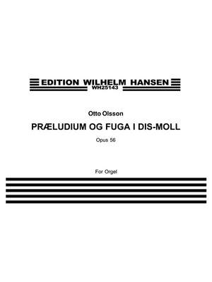 Otto Olsson: Praeludium Fuga No. 3 Op. 56