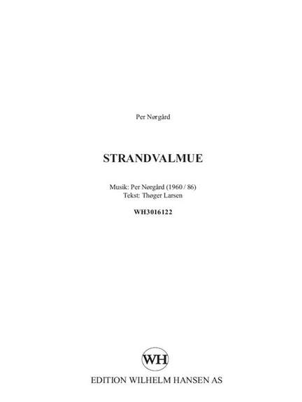 Per Nørgård: Strandvalmue