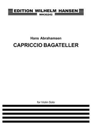 Hans Abrahamsen: Capriccio Bagateller