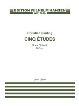 Christian Sinding: Etude D Op58 No4