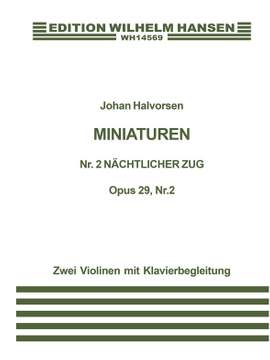 Halvorsen Miniature Op.29 Nr.2 Vln/Pf