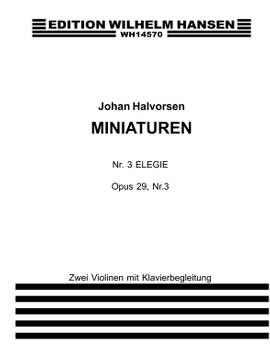 Halvorsen Miniature Op.29 Nr.3 Vln/Pf