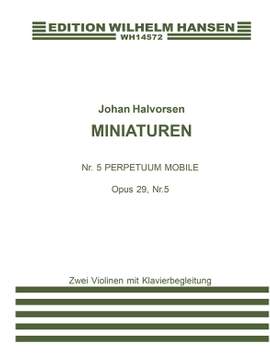 Halvorsen Miniature Op.29 Nr.5 Vln/Pf