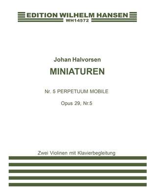 Halvorsen Miniature Op.29 Nr.5 Vln/Pf