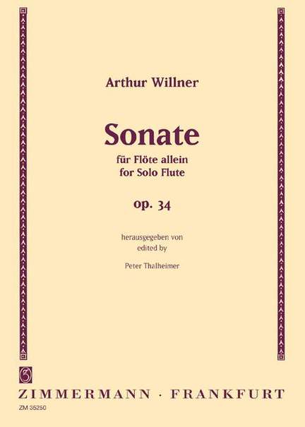 Arthur Willner: Sonate op. 34
