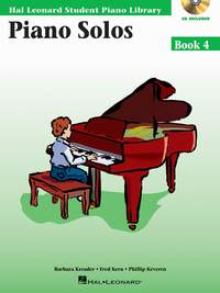 Barbara  Kreader: Piano Solos Book 4 - Book with Online Audio