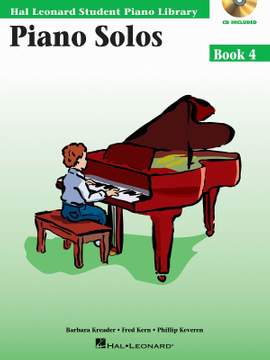 Barbara  Kreader: Piano Solos Book 4 - Book with Online Audio