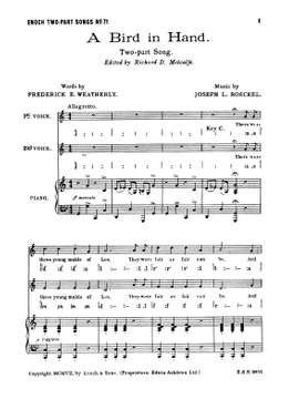 Joseph Leopold Roeckel: A Bird In Hand
