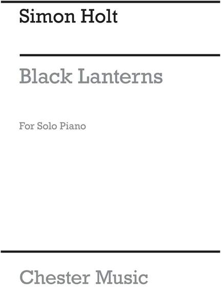 Simon Holt: Black Lanterns