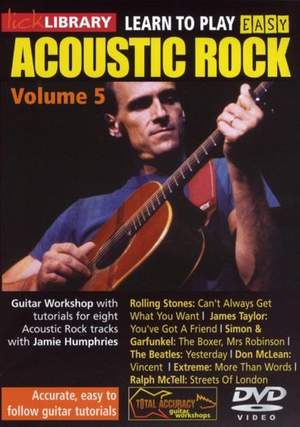 Jamie Humphries: Learn To Play Easy Acoustic Rock - Volume 5