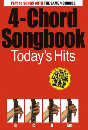 4-Chord Songbook Today's Hits