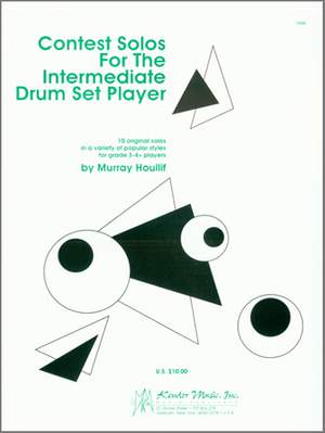 Murray Houllif: Contest Solos For The Intermediate Drum Set Player