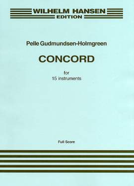 Pelle Gudmundsen-Holmgreen: Concord