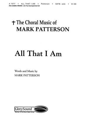 Mark Patterson: All That I Am