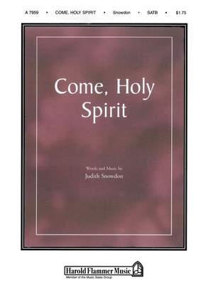 Judith Snowdon: Come, Holy Spirit