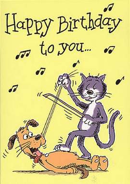 Music Gallery: Kids 2 Birthday Card
