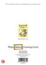 Music Gallery: Kids 2 Birthday Card Product Image