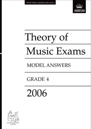 ABRSM Theory Of Music Examinations Model Answers 4